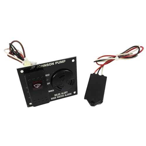 JOHNSON PUMP 72303 BILGEALERT HI WTR ALRM W/MIRIUS 12V product image
