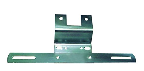 OPTRONICS LP15SBP Zinc Plated Steel License Plate Bracket, Silver product image