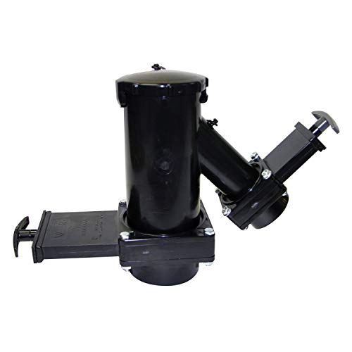 VALTERRA LLC TR38 Valterra  Wye Rotating Valve - 3 Hub x 1-1/2 Hub x 3 Bayonet Cap,Black product image