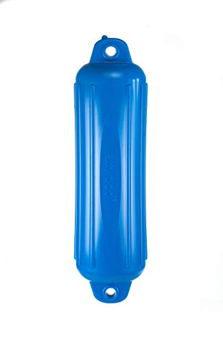 ATTWOOD MARI 9356BD1 Attwood  Softside UV-Resistant Marine Oval Boat Fender, Blue, 6-Inc... product image