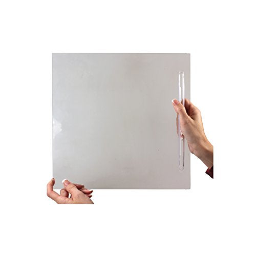 JR PRODUCTS 11195 Flat Screen Door Slider Clear, 12 Inch product image