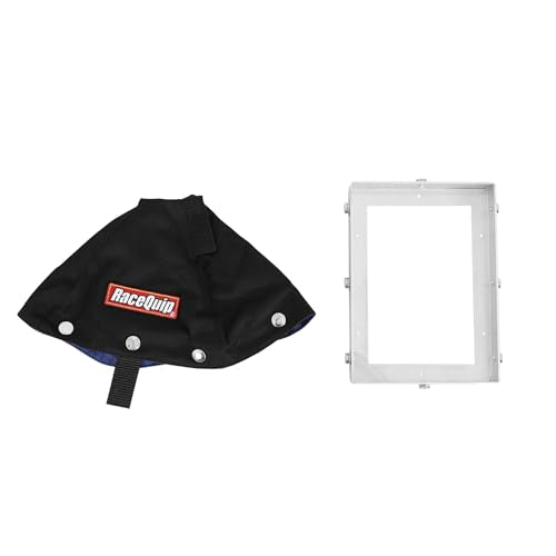 RACEQUIP 871001 RQP Shifter Boot 7-1/2 x 5-1/2 in Base 6 in Tall Aluminum/Fire Reta... product image