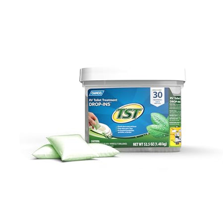 CAMCO 40263 TST RV Toilet Treatment Drop-INs - Control Unwanted Odors and Break... product image