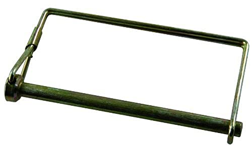 JR PRODUCTS 01214 Safety Lock Pin - 1/4 x 3-1/2 Usable Length , green product image