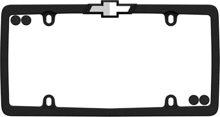 CRUISER 10450 Accessories Chevrolet License Plate Frame, Matte Black product image