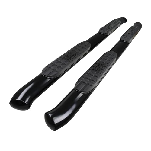WESTIN 21-24125 PRO TRAXX 4 Oval Nerf Bars Black Pair product image