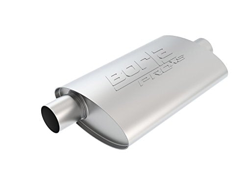 BORLA 40358 ProXS Universal Performance Muffler 2.5 Offset Inlet / 2.5 Center O... product image