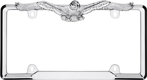CRUISER 22330 Accessories  Eagle License Plate Frame, Chrome,1 Frame product image