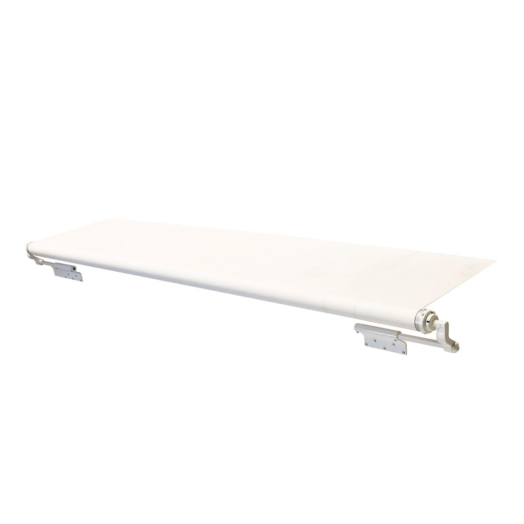 Solera Solera 5000 Series Slide Topper Awning, White - 7'6" (7'1" Fabric) - Outdoor Depot