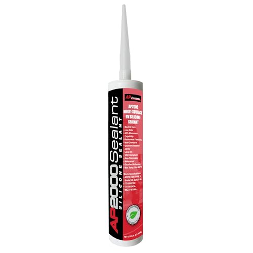AP PRODUCTS 017-2002 0172002 AP2000 SEALANT WHITE-10.3OZ product image