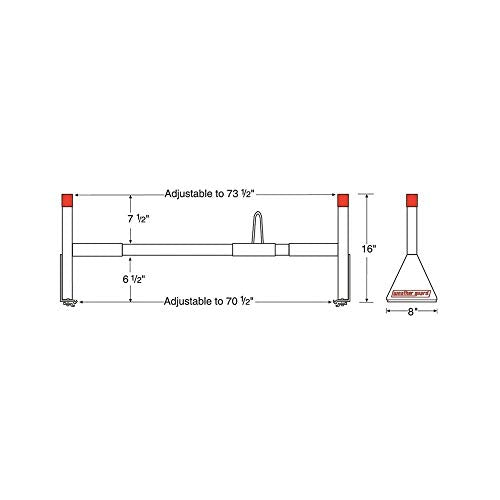 WEATHERGUARD 2163 Weather Guard  Steel Full-Size All-Purpose Van Rack, 3 Cross Member... - view 8