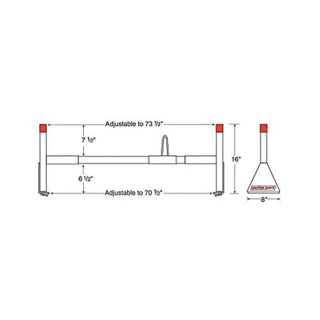 WEATHERGUARD 2163 Weather Guard  Steel Full-Size All-Purpose Van Rack, 3 Cross Member... - view 8