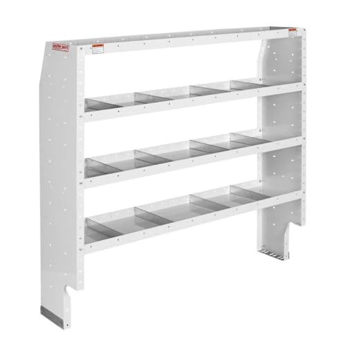 WEATHERGUARD 2730617 Weather Guard 9376303 Adjustable Shelf Unit,White - front view