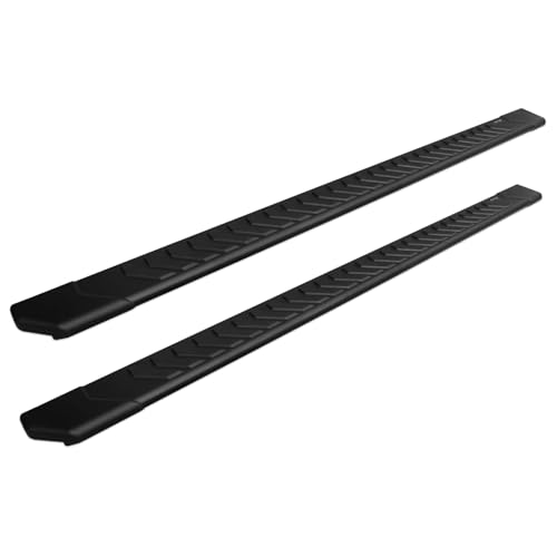RAPTOR 2203-0377BT Series Running Boards Steps 5in OEM Style Full Tread Black Aluminum... product image