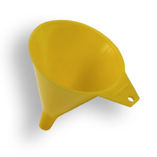 WirthCo Funnel King 32833 8 Oz Polyethylene Economy Funnel-Yellow, Multi - Outdoor Depot