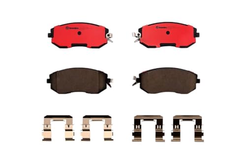 BREMBO P78021N Premium Ceramic Front Disc Brake Pad Set SUBARU/TOYOTA OE# 26296SC010 product image