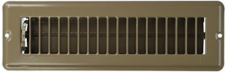 AP PRODUCTS 013-641 (13641 Brown 2-1/4 x 10 Floor Register product image