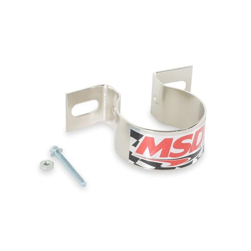 MSD CO. MSD-8213 MSD 8213 Ignition Coil Bracket (Canister Style), Horizontal Mountin... product image