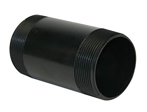 VALTERRA LLC T3506 Valterra  ABS Threaded Nipple - 3 x 6 , Black, 1 Count (Pack of 1) product image