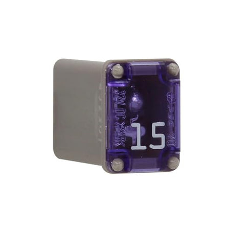 BUSSMANN FMM-15 MAXI Fuse ('Slow Blow' Micro Female - 15 A (Grey)), 1 Pack product image