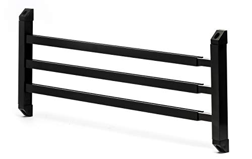 CAMCO 43976 RV Screen Door Push Bar, Black - Adds Strength and Stability to You... product image