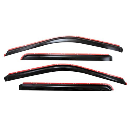 TRAILFX 4975IC Window Vents Fits 2015-2025 Ford F-150 SuperCrew in-Channel Smoked ... product image