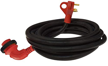 VALTERRA LLC A10-3025ED90 Valterra Mighty Cord RV 30-Amp 90-Degree Detachable Power Cord, 25-... product image