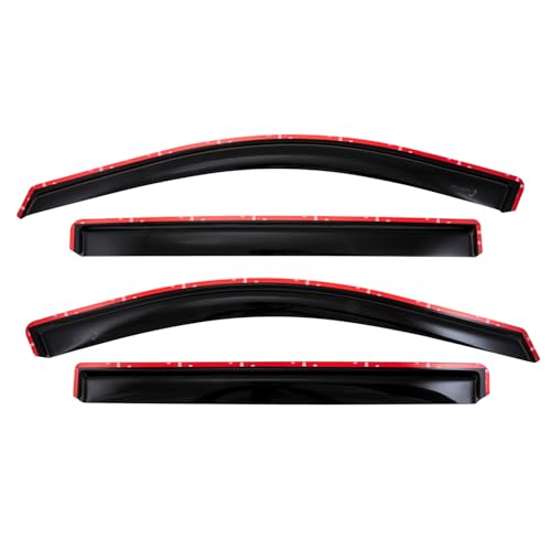 TRAILFX 4805IC Window Vents Fits Chevrolet Silverado 1500 Crew Cab 2023-2025 in-Ch... product image