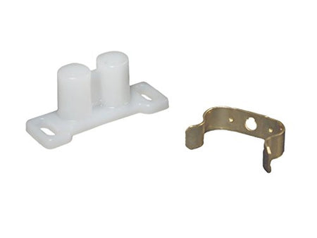 RV DESIGNER H215 Barrel Catch with Metal Clip, 6 Per Pack, Cabinet Hardware product image