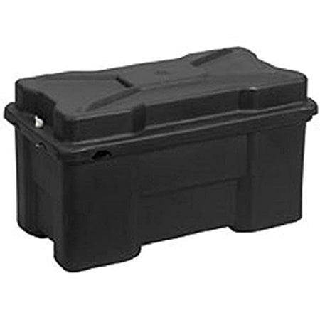 MOELLER 042204 Roto-Molded Marine Battery Box (One 4D Battery, 23.63 x 12.5 x 14.63) product image