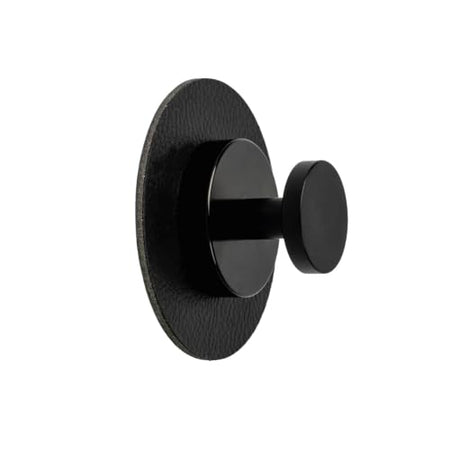 SILWY MAGNET Magnet-Haken silwy®  SPOT INKL. Metall-Pad 3M in 8 cm Black - eine Befestigungsm... product image