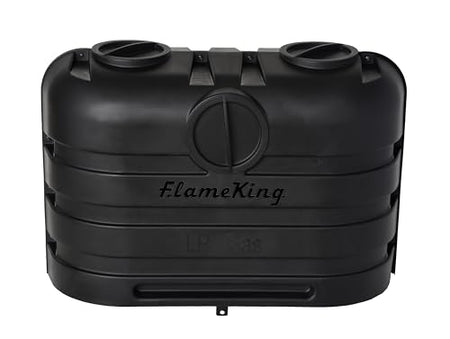 FLAME KING YSN-PCC-RV Dual 20LB LP Propane Tank Light Plastic Heavy Duty Cover for RV, Tr... product image