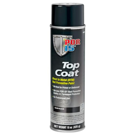 POR 15 45818 POR-15 Top Coat Spray Paint, Direct to Metal Paint, Long-term Sheen... product image