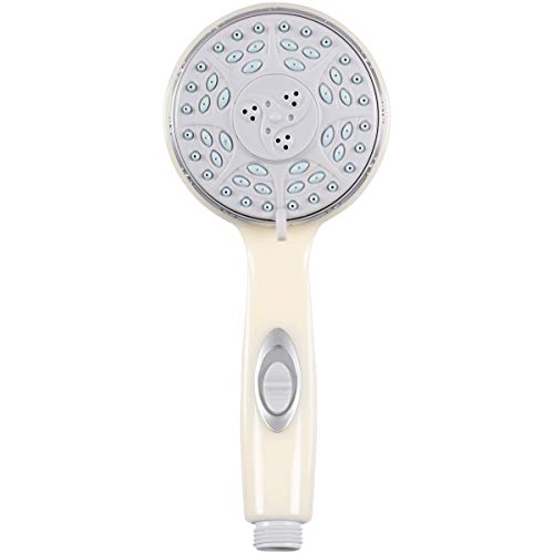 CAMCO 43712 RV Shower Head with On/Off Switch (Off-White) product image