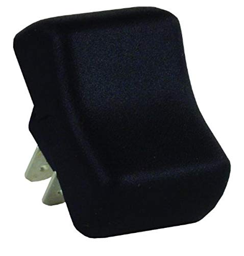 JR PRODUCTS 12255 Black SPST On-Off Switch product image