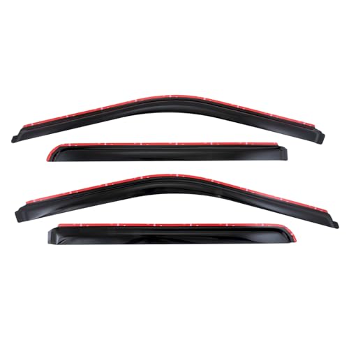 TRAILFX 4381IC Window Vents Fits Ford F-250 Super Duty Crew Cab 2017-2025 in-Chann... product image