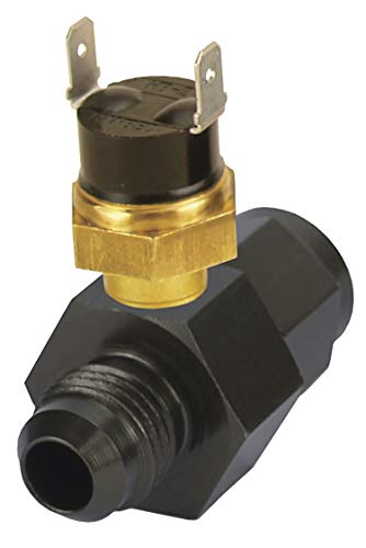 DERALE 35020 6AN x -6AN Premium 180 Degree In-Line Fluid Thermostat product image
