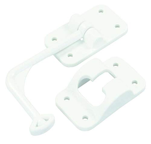JR PRODUCTS 10605 Plastic 90° T-Style Door Holder - Polar White, 6 product image