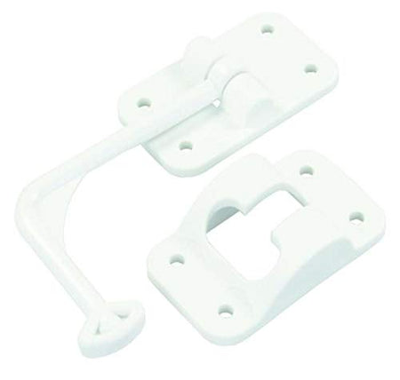 JR PRODUCTS 10605 Plastic 90° T-Style Door Holder - Polar White, 6 product image
