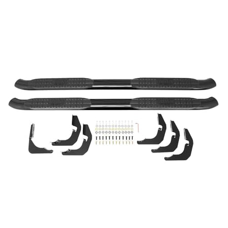 Westin Westin 21-24015 PRO TRAXX 4 Oval Nerf Bars fits 2015-2026 Colorado Canyon Crew Cab Black Pair - Outdoor Depot