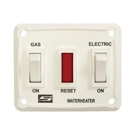 SUBURBAN MFG 232882 Suburban  DEL RV Water Heater ON/OFF Wall Switch, White - front view