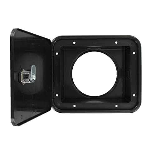 VALTERRA LLC D04-0471BKVP D040471BKV SEWER HOSE HATCH  BLACK product image