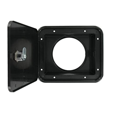 VALTERRA LLC D04-0471BKVP D040471BKV SEWER HOSE HATCH  BLACK product image