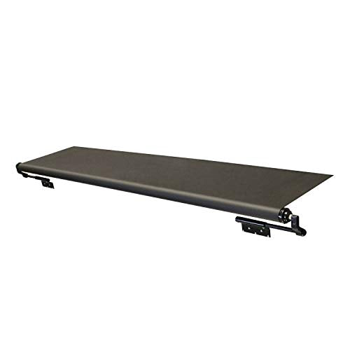 LIPPERT COMP V000168112 Solera  Black Slide Topper Awning - 14'6 (14'1 Fabric) product image
