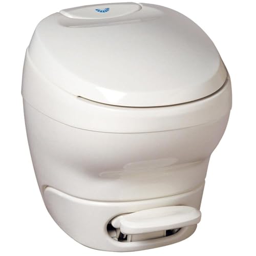 DAVE CARTER 31084 Thetford Aqua Magic Bravura RV Toilet - High Profile - Plastic Whit... product image