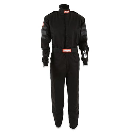 RACEQUIP 110005 ® RQP 110 Series 1-Pc Driving Suit - SFI 3.2A/1 - Black - Large product image