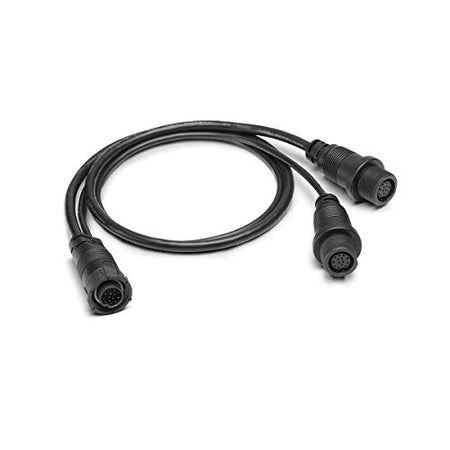 HUMMINBIRD 720111-1 Splitter Cable for SOLIX/APEX, Side Imaging & 2D – 14 M ID SIDB Y product image