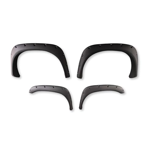 TRAILFX TFD3001S Fender Flares Fits Dodge Ram 1500 2002-2008 Pocket Style Black Smoo... product image