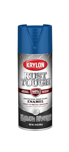 VHT RTA9225 Krylon K09225007 'Rust Tough' True Blue Rust Preventive Enamel - 12... product image