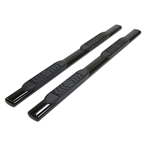 Trailfx Trailfx Side Step Bars Fits 2023–2025 GMC Sierra 1500 5 Inch Oval Straight Nerf Bars with Step Pads - Outdoor Depot